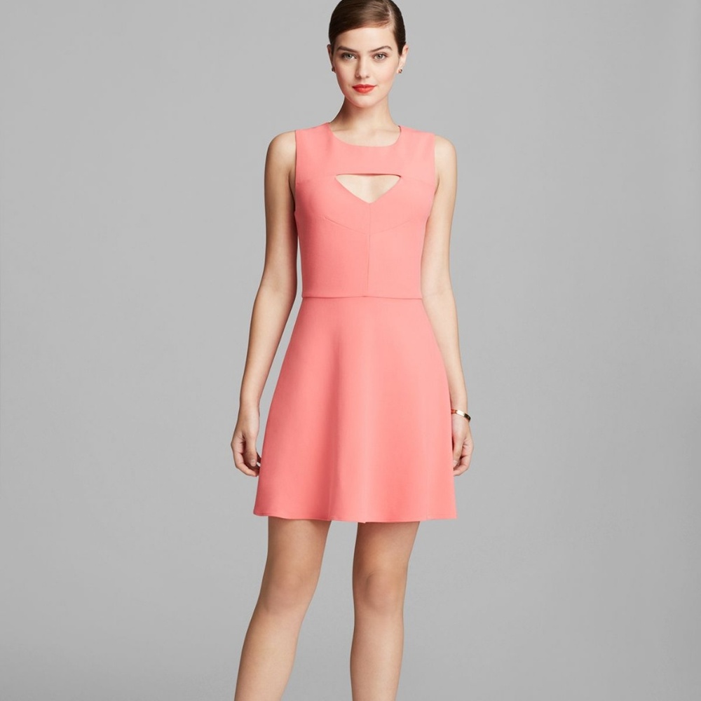 French Connection Feather Ruth Fit Flare Dress 10